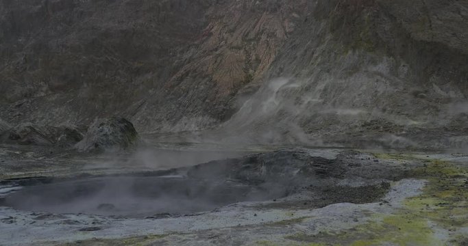 New Zealand White Island Volcano