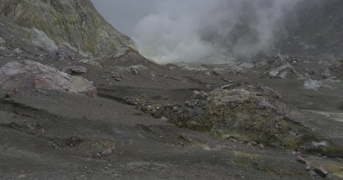 New Zealand White Island Volcano
