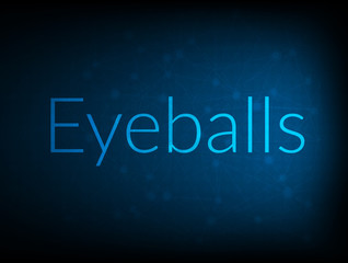 Eyeballs abstract Technology Backgound