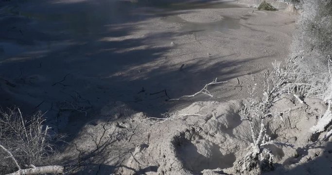 New Zealand Geothermal Mud Pool