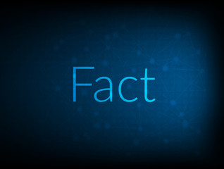 Fact abstract Technology Backgound