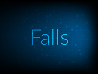 Falls abstract Technology Backgound