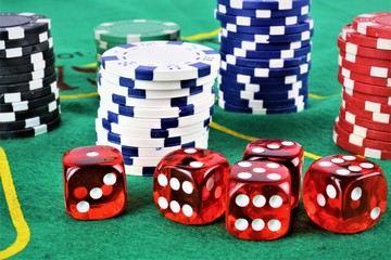 An concept Image of a Casino gambling