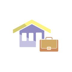 Job House Logo Icon Design