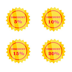 Discount Label Design