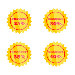 Discount Label Design