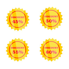 Discount Label Design