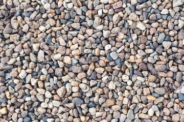 Stone pebbles texture or stone pebbles background. stone pebbles for interior exterior decoration and industrial construction concept design. stone pebbles motifs that occurs natural.