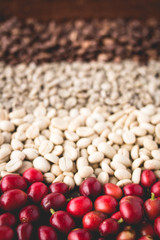 Arabica coffee Steps Coffee Beans Coffee in Asia