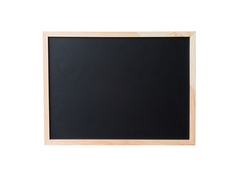 Isolated blackboard on white background