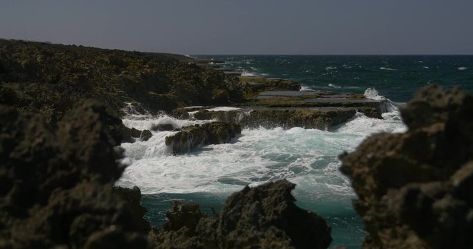 Curacao Rocky Windswept Coast