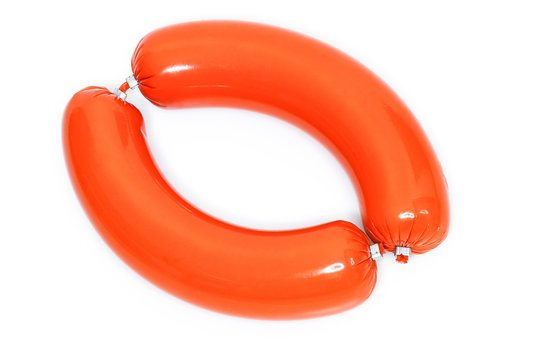 Fleischwurst in Kunstdarm