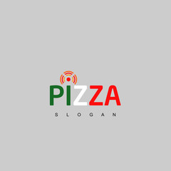 Pizza Logo Design Vector