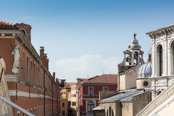  Roofs of Venice, view from the Rialto Bridge