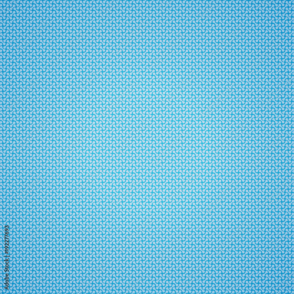 Poster abstract technology geometric linking dots connection pattern on blue background.