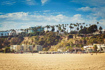 Fototapeta premium Plaża Santa Monica