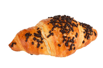 Croissant mit Schokolade