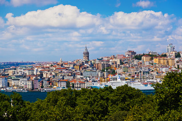 Fototapeta na wymiar Istanbul Turkey view