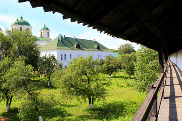 Ancient Slavonic wooden fortress in Novhorod-Siverskii