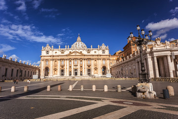 Fototapeta na wymiar Vatican, San Pietro Square