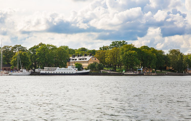 Fototapeta premium Stockholm city view