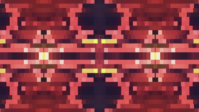 abstract shiny soft cred yellow olor moving horizontal pixel block background animation New quality holiday universal motion dynamic animated colorful glamour retro vintage dance music video footage