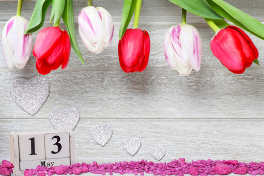 Tulpen zum Muttertag, 13. Mai