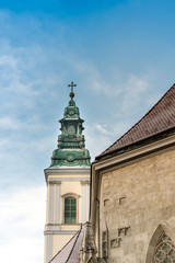 Obraz premium view of historic architectural in Budapest, Hungary, Europe
