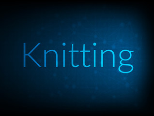 Knitting abstract Technology Backgound