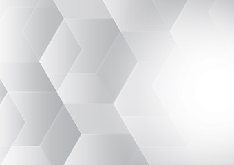 Obraz premium Abstract white and gray color background,vector illustration