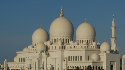 Fototapeta na wymiar Grande mosquée Cheikh Zayed