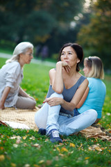 Fototapeta premium Hanging out in the nature