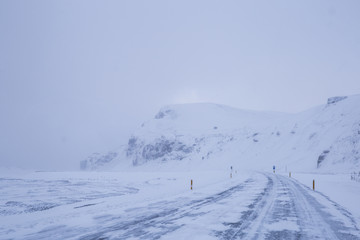 Florian Gurtner | Schneesturm, Island