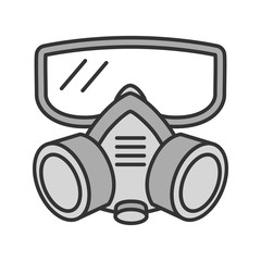 Respirator color icon