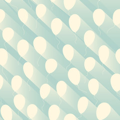 Seamless background with air balloons.