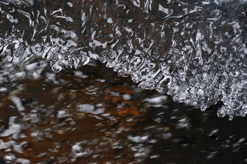 Ice and water flow