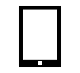 Tablet smartphone illustration icon