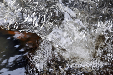 Ice and water flow