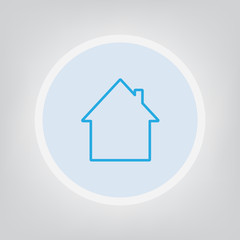home icon- vector illustration