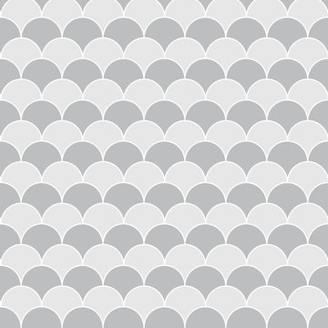 grey fish scale texture- vector illustration