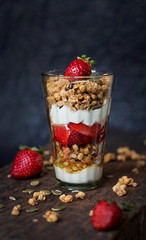 parfait food photography