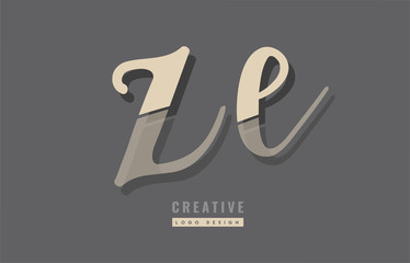 Design of logo with grey background color suitable as an icon for a company or business