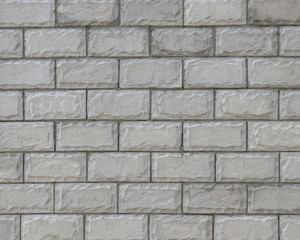 texture of a white brick wall background