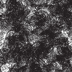 Abstract shabby dot seamless pattern. Black dirt dotted rough texture