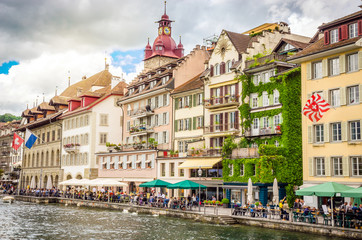 Cityscape of Lucerne, Switzerland