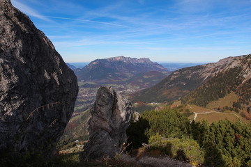 Fototapeta na wymiar Jenner (mountain) / The Jenner is a 1874 meter high mountain
