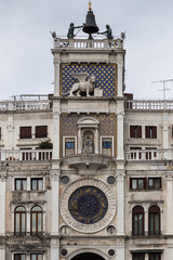 Great architecture of San Marco square in Venice.