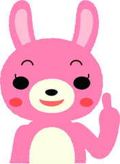 うさぎさん　アドバイス