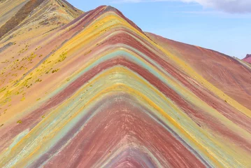 Papier Peint photo autocollant Vinicunca Rainbow Mountain, near Cusco, Peru