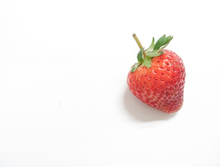 Strawberry isolated on white background